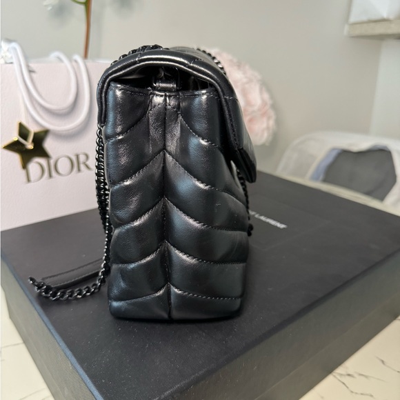 YSL LouLou small in black - Picture 2 of 7